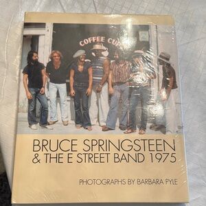 Bruce Springsteen & The E Street Band 1975 Photo Book - Beige Cover. BRAND NEW